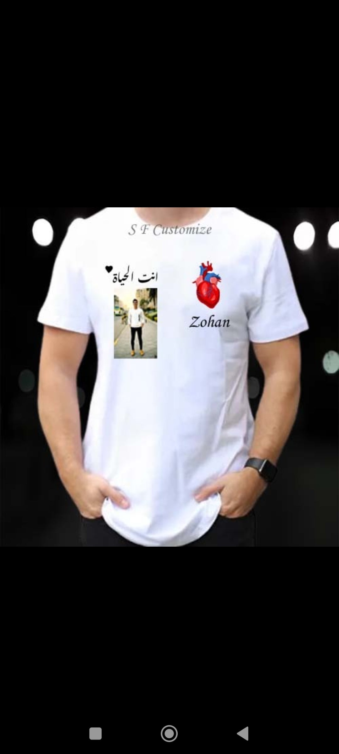 Antal Hayat New designs poly'ster fabric T shirts available on